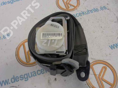Used Rear left seatbelt PEUGEOT PARTNER Tepee [2008-2025]  6631840