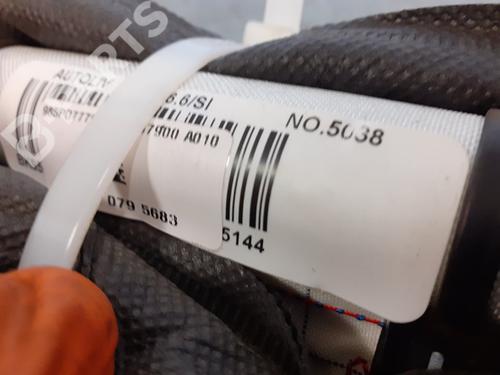 Right curtain airbag RENAULT MEGANE III Hatchback (BZ0/1_, B3_) 1.2 TCe (BZ2B, BZ11) | BP9509059C12 