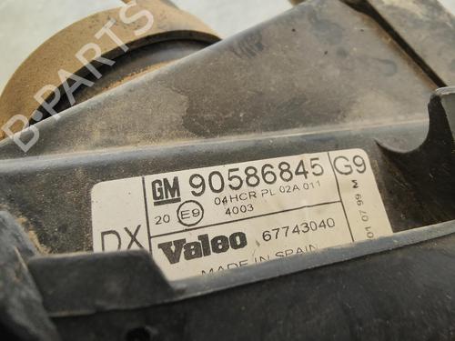 Right headlight OPEL VECTRA B (J96)  | BP15763929C29 