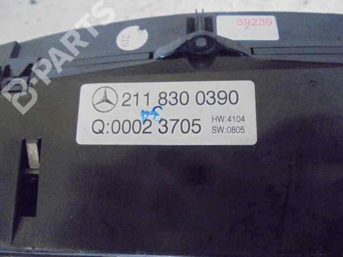 Climate control MERCEDES-BENZ E-CLASS (W211) E 280 CDI (211.020) | BP2450328I5 