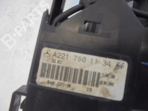 Front left exterior door handle MERCEDES-BENZ S-CLASS (W221, V221) S 320 CDI (221.022, 221.122) | BP6412262C128 