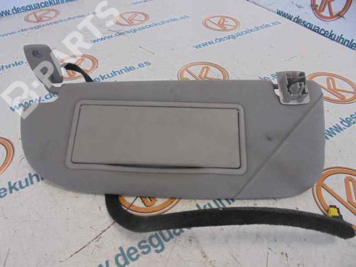 Left sun visor PEUGEOT 607 (9D, 9U) 2.2 HDi | BP2475223I1 