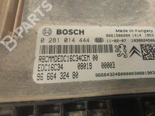 Engine control unit (ECU) CITROËN NEMO MPV  | BP11539663M57 