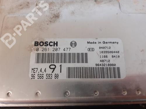 Engine control unit (ECU) PEUGEOT 206 CC (2D)  | BP9694504M57