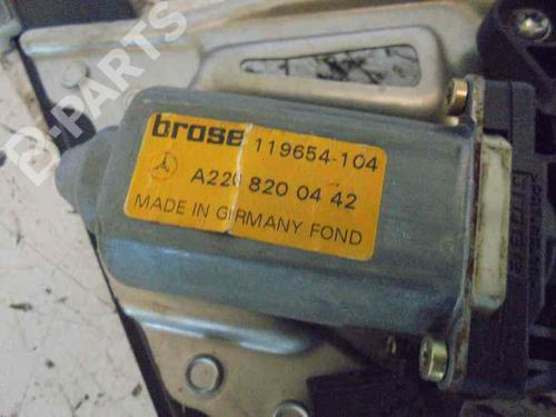 Rear right window mechanism MERCEDES-BENZ S-CLASS (W220) S 320 CDI (220.026, 220.126) | BP5865817C25 