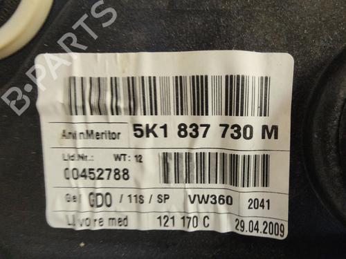 Front right window mechanism VW GOLF VI (5K1) | BP30097561C23