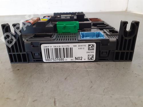 Fuse box PEUGEOT 208 I (CA_, CC_)  | BP9453407E1 