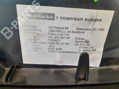 Glove box VW PASSAT B6 (3C2) 2.0 TDI | BP7289821C95 