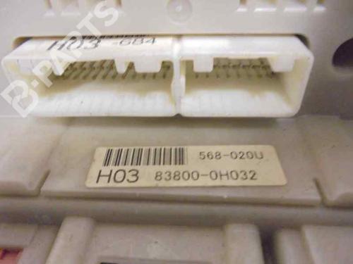 Instrument cluster PEUGEOT 107 (PM_, PN_) 1.4 HDi | BP4897220C47 