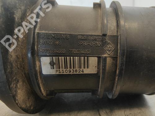 Mass air flow sensor RENAULT LAGUNA II (BG0/1_)  | BP11934623M95 