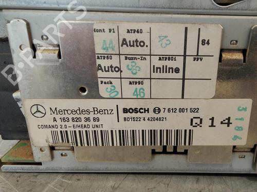 Elektronische module MERCEDES-BENZ M-CLASS (W163) ML 270 CDI (163.113) | BP15673463M83 