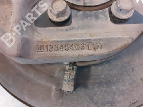 Left rear steering knuckle CHEVROLET CRUZE (J300)  | BP9224710M27 