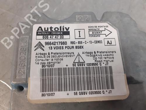ECU airbags CITROËN C4 Picasso I MPV (UD_)  | BP9078023M53 