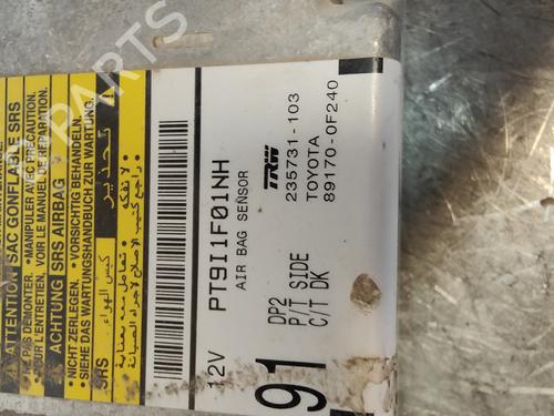 ECU airbags TOYOTA COROLLA Verso (ZER_, ZZE12_, R1_) 2.0 D-4D (CUR10_, CUR10R) | BP26206317M53 