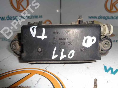Rear right exterior door handle AUDI 80 B3 Saloon (893, 894, 8A2) 1.6 | BP2492629C130 