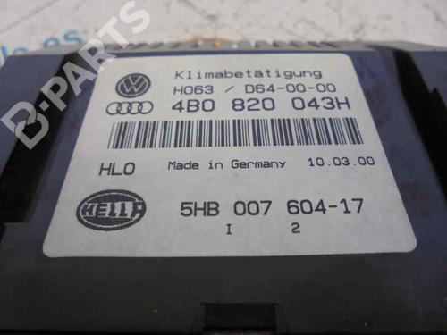 Commande Chauffage AUDI A6 C5 (4B2) 2.5 TDI | BP2483407I5 