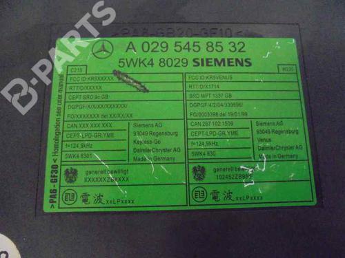 Comfort control module MERCEDES-BENZ S-CLASS (W220) S 400 CDI (220.028, 220.128) | BP2488232M56 