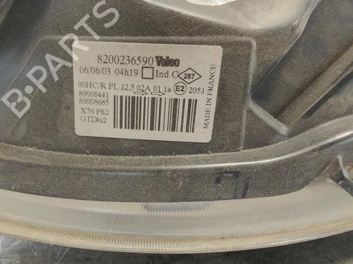 Left headlight RENAULT KANGOO (KC0/1_) 1.5 dCi | BP26231350C28 