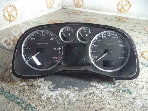 Used Instrument cluster PEUGEOT 307 (3A/C) 2.0 HDi 90 (90 hp) 2462596