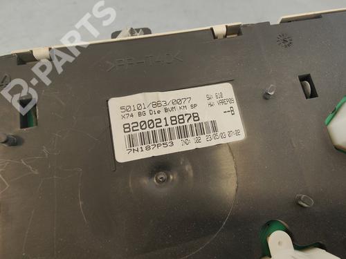 Instrument cluster RENAULT LAGUNA II (BG0/1_)  | BP11934621C47 