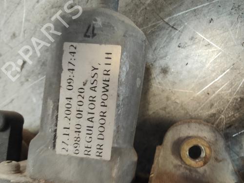 Rear left window mechanism TOYOTA COROLLA Verso (ZER_, ZZE12_, R1_) 2.0 D-4D (CUR10_, CUR10R) | BP26206292C24 