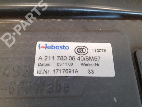 Sunroof MERCEDES-BENZ E-CLASS (W211) E 220 CDI (211.008) | BP7073131C124 
