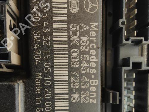 Elektronisk modul MERCEDES-BENZ A-CLASS (W169)  | BP17222587M83 