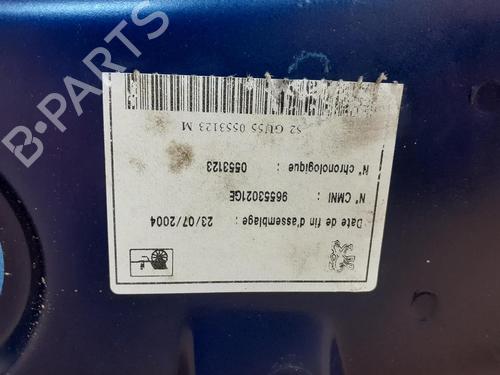 Tailgate PEUGEOT 206 CC (2D)  | BP9671940C6 