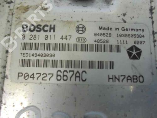Engine control unit (ECU) CHRYSLER VOYAGER IV (RG, RS) 2.5 CRD | BP2467136M57 