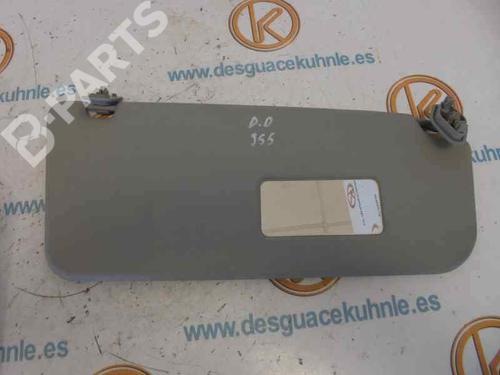 Used Right sun visor CITROËN BERLINGO / BERLINGO FIRST MPV (MF_, GJK_, GFK_) [1996-2025]  4208499