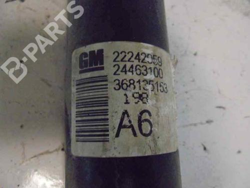 Left rear shock absorber OPEL ZAFIRA / ZAFIRA FAMILY B (A05) 2.2 (M75) | BP5610565M18 