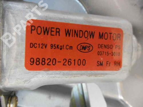 Front right window mechanism HYUNDAI SANTA FÉ I (SM)  | BP2464406C23 