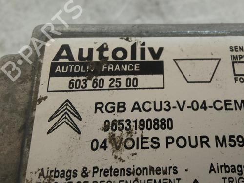 ECU airbags CITROËN BERLINGO / BERLINGO FIRST MPV (MF_, GJK_, GFK_)  | BP16334070M53 
