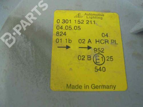Left headlight MERCEDES-BENZ A-CLASS (W168) A 170 CDI (168.008) | BP2485374C28 