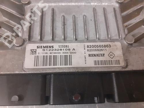 Engine control unit (ECU) RENAULT SCÉNIC II (JM0/1_)  | BP8938936M57 