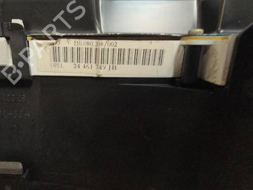 Kombiinstrument OPEL ZAFIRA A MPV (T98) 2.0 DTI 16V (F75) | BP24949078C47 