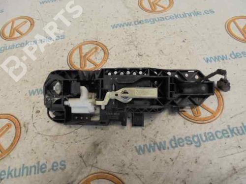 Front left exterior door handle RENAULT MEGANE III Hatchback (BZ0/1_, B3_) 1.9 dCi (BZ0N, BZ0J) | BP4764000C128 
