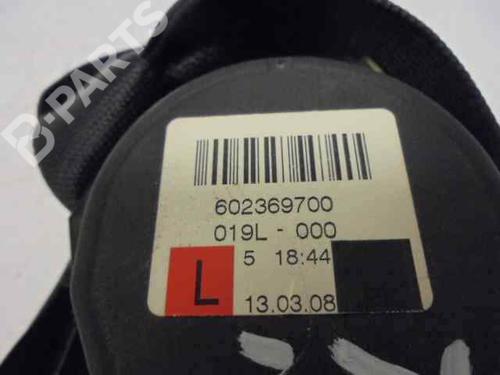 Rear left seatbelt MERCEDES-BENZ A-CLASS (W169) A 180 CDI (169.007, 169.307) | BP6631973I29 