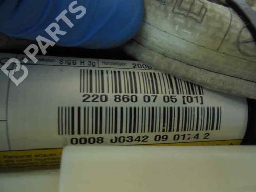 Left curtain airbag MERCEDES-BENZ S-CLASS (W220) S 400 CDI (220.028, 220.128) | BP2463919C11 