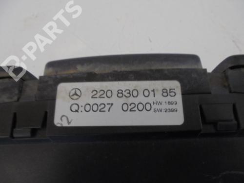 Climate control MERCEDES-BENZ S-CLASS (W220) S 320 CDI (220.026, 220.126) | BP6453523I5 