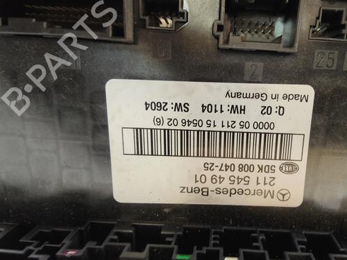 Sikringsdose MERCEDES-BENZ E-CLASS (W211) E 270 CDI (211.016) | BP27653648E1 