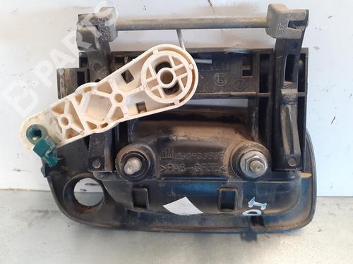 Front left exterior door handle OPEL ZAFIRA A MPV (T98) 2.0 DTI 16V (F75) | BP7350442C128 