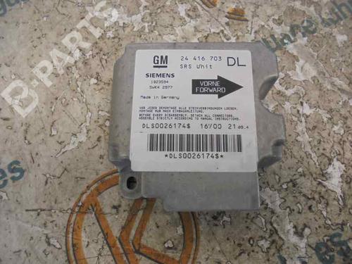 Kollisjonspute styreenhet OPEL ASTRA G Hatchback (T98) 1.7 DTI 16V (F08, F48) (75 hp) 2488569