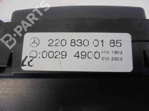 Climate control MERCEDES-BENZ S-CLASS (W220) S 400 CDI (220.028, 220.128) | BP2488317I5 