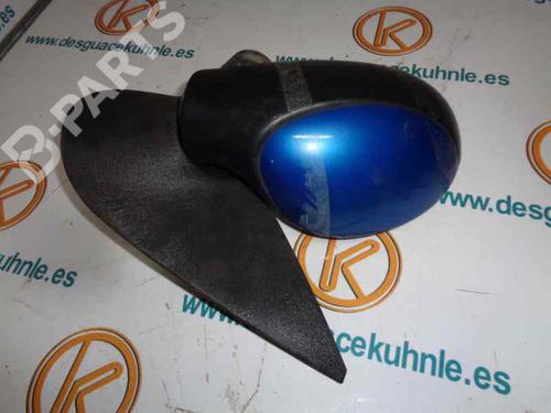 Right mirror PEUGEOT 206 Hatchback (2A/C) 2.0 HDI 90 | BP2467458C27 