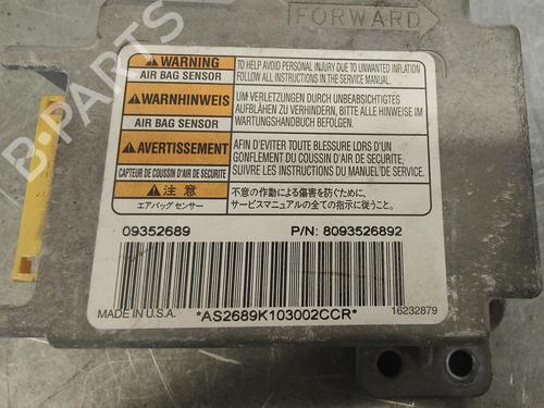 ECU airbags OPEL FRONTERA B (U99) 2.2 DTI (6B_ZC, 6B_VF, 6B_66, 6B_76) | BP12536244M53 