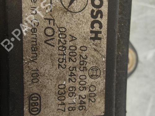 ESP ECU MERCEDES-BENZ A-CLASS (W168)  | BP17638377M58 
