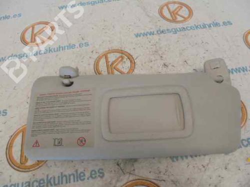 Right sun visor RENAULT MEGANE III Hatchback (BZ0/1_, B3_) 1.9 dCi (BZ0N, BZ0J) (131 hp) 4764033