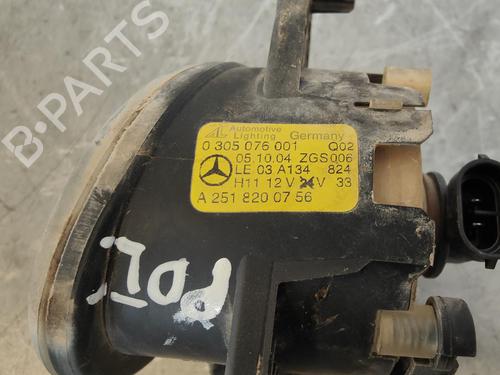 Left front fog light MERCEDES-BENZ A-CLASS (W169)  | BP13524900C30