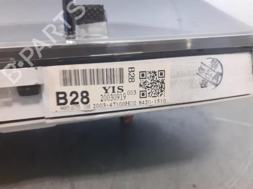 Instrument cluster HYUNDAI COUPE II (GK) 2.7 V6 | BP8528881C47 